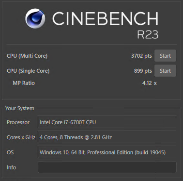 Intel Core i7 6700Tのベンチマーク | ぶ！ログ